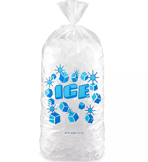 20 lbs. of ice
