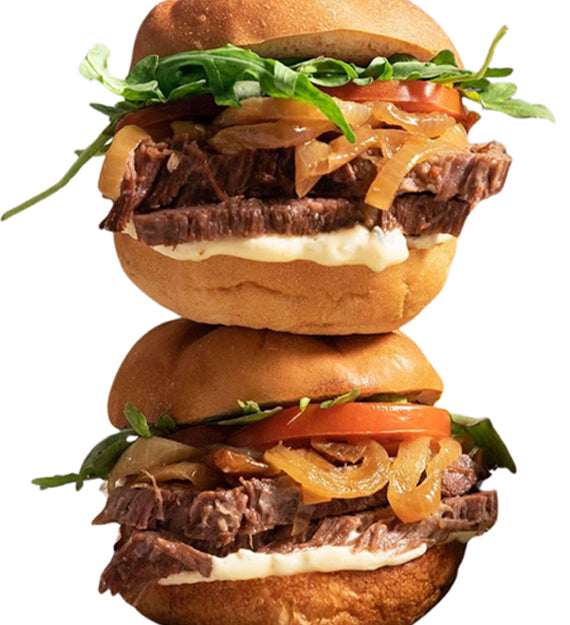 Beef Short Rib, Slow Cooked in Red Wine, with Onion Jam, Smoked Paprika Dijon Aioli, and Pimiento Pub Cheddar