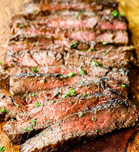 Chimichurri Rubbed Flank Steak - Protein Add On