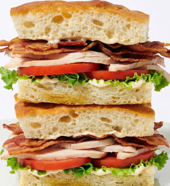 BLT&T - Applewood Bacon, Romaine Lettuce, Turkey Breast, Tomato, French Country Roll