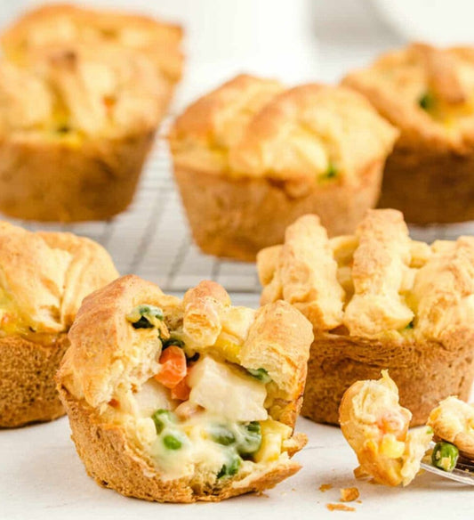Bite Size Chicken Pot Pie