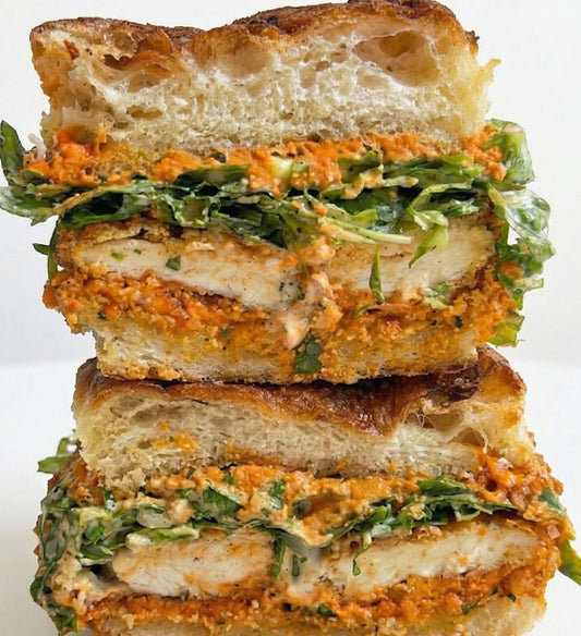 Chipotle Grilled Chicken - Chipotle Aioli, Pickled Jalapeño, Baby Arugula, French Country Roll