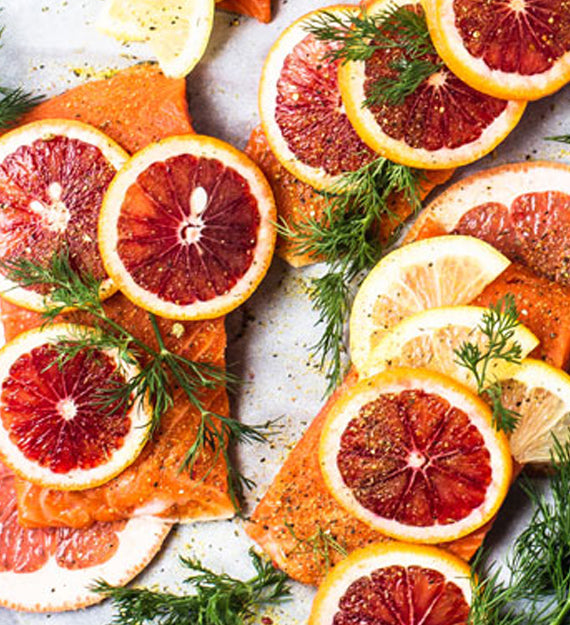 Citrus Grilled Filet of Salmon