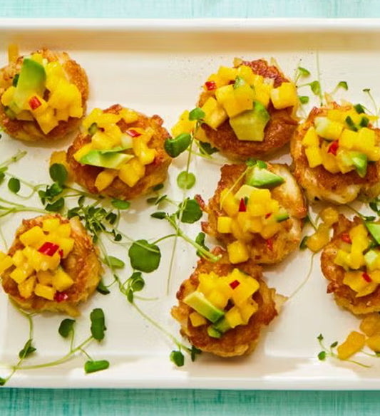 Dungeness Crab Cake on Brioche Crouton