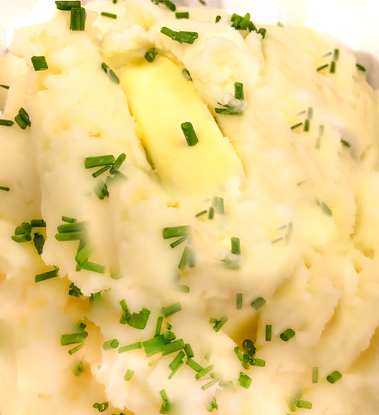 EVOO Whipped Yukon Gold Potato Puree