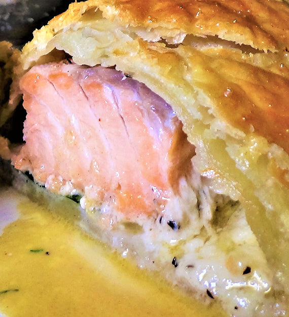 Holiday Favorite! Individual Salmon Wellington