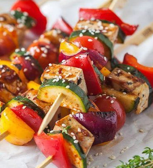 Sesame Grilled Vegetable Skewer