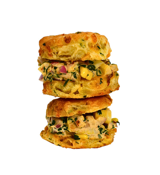 Cheddar Chive Cocktail Scone